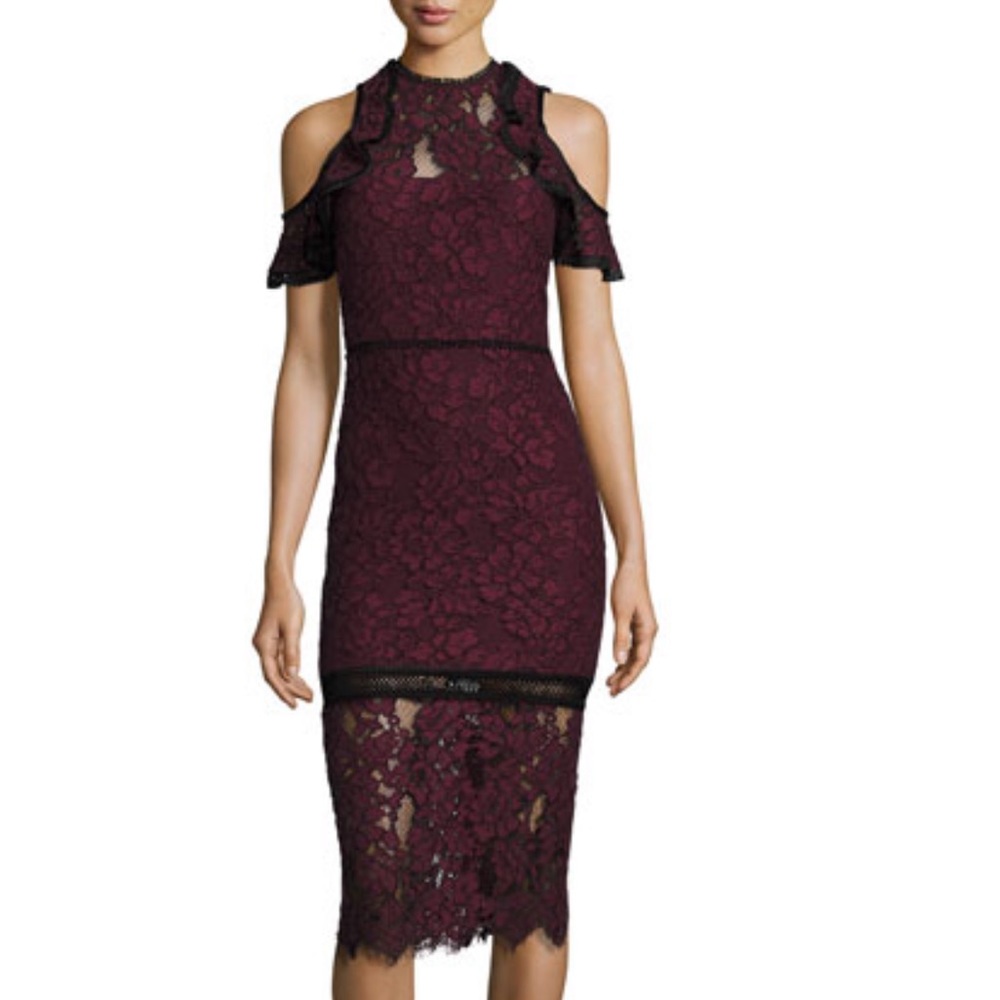 NWOT Alexis sexy cold shoulder dress